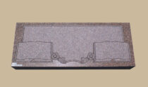 0274H cemetery flat marker