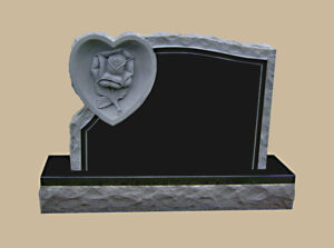 0019D upright grave marker