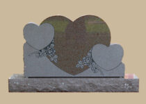 0032D Upright Grave Marker