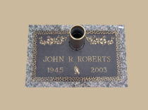 0037 Bronze Gravesite Marker