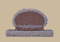 0099D upright grave marker