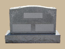 0100D upright grave marker