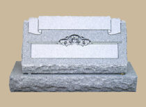 0105D Slanted Granite Marker
