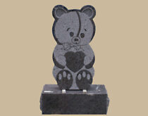 0108D children’s upright grave marker