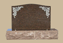 0150D Upright Grave Marker