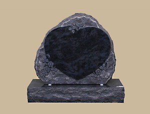 0186R Upright Grave Marker