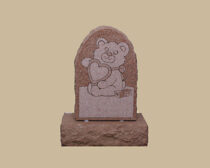 0198R kid’s cemetery gravestone