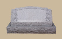 0200R Upright Slanted Grave Marker