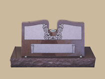 0201D upright grave marker