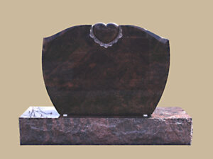 0212D upright grave marker