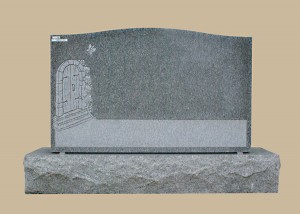 0213D Religious Cemetery Gravestone