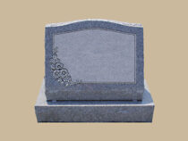 0217D Slanted Grave Marker