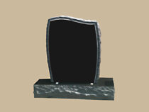 0222D upright grave marker