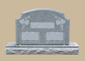 0227D Upright Grave Marker