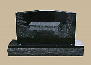 0235D custom grave marker