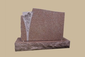 0236C upright grave marker