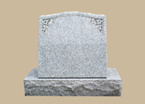 0238D Slanted Grave Marker