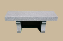 0249C Cemetery Gravesite Bench