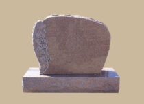 0251D Upright Grave Marker