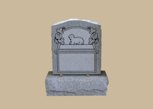 0259C kid’s cemetery gravestone