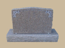 0272C upright grave marker