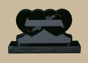 0281D upright grave marker