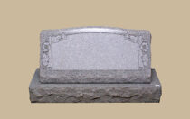 0302R slanted grave marker