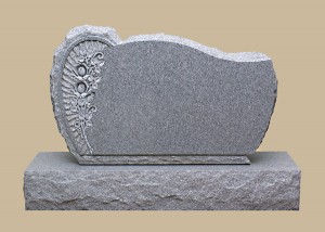 0314R Upright Grave Marker