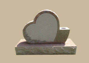0298C upright memorial stone