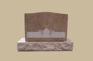 0267D Slanted Grave Marker