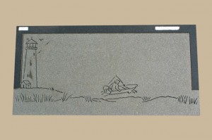 0070D Flat Marker for Gravesite